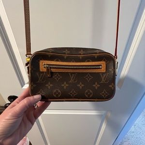 COPY - LOUIS VUITTON Monogram Pochette Cite Shoulder Bag - Authentic.